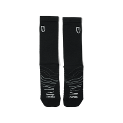 norda Performance Socks - Unisex, Black, sock view