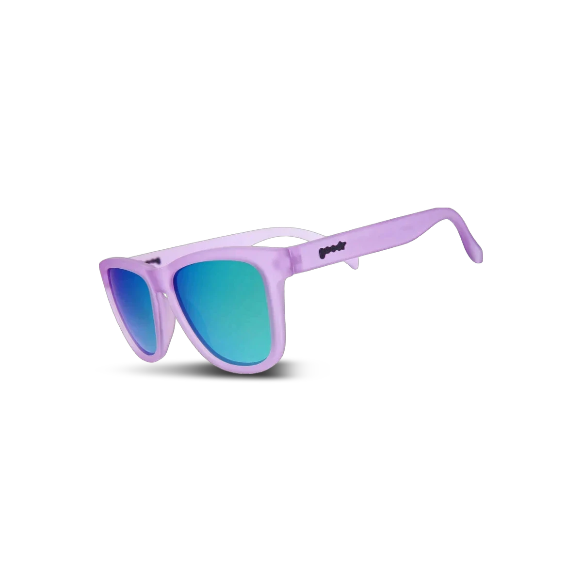 Goodr Sunglasses - OG, Lilac it Like That, three-quarter view