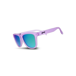 Goodr Sunglasses - OG, Lilac it Like That, three-quarter view