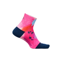 Feetures Elite Light Cushion Quarter Socks, Feminine Grit / M, sock view
