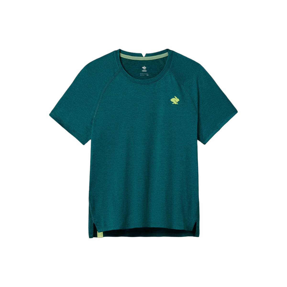 Rabbit EZ Tee Short Sleeve Running Top - Women's, Gulf Coast, product view