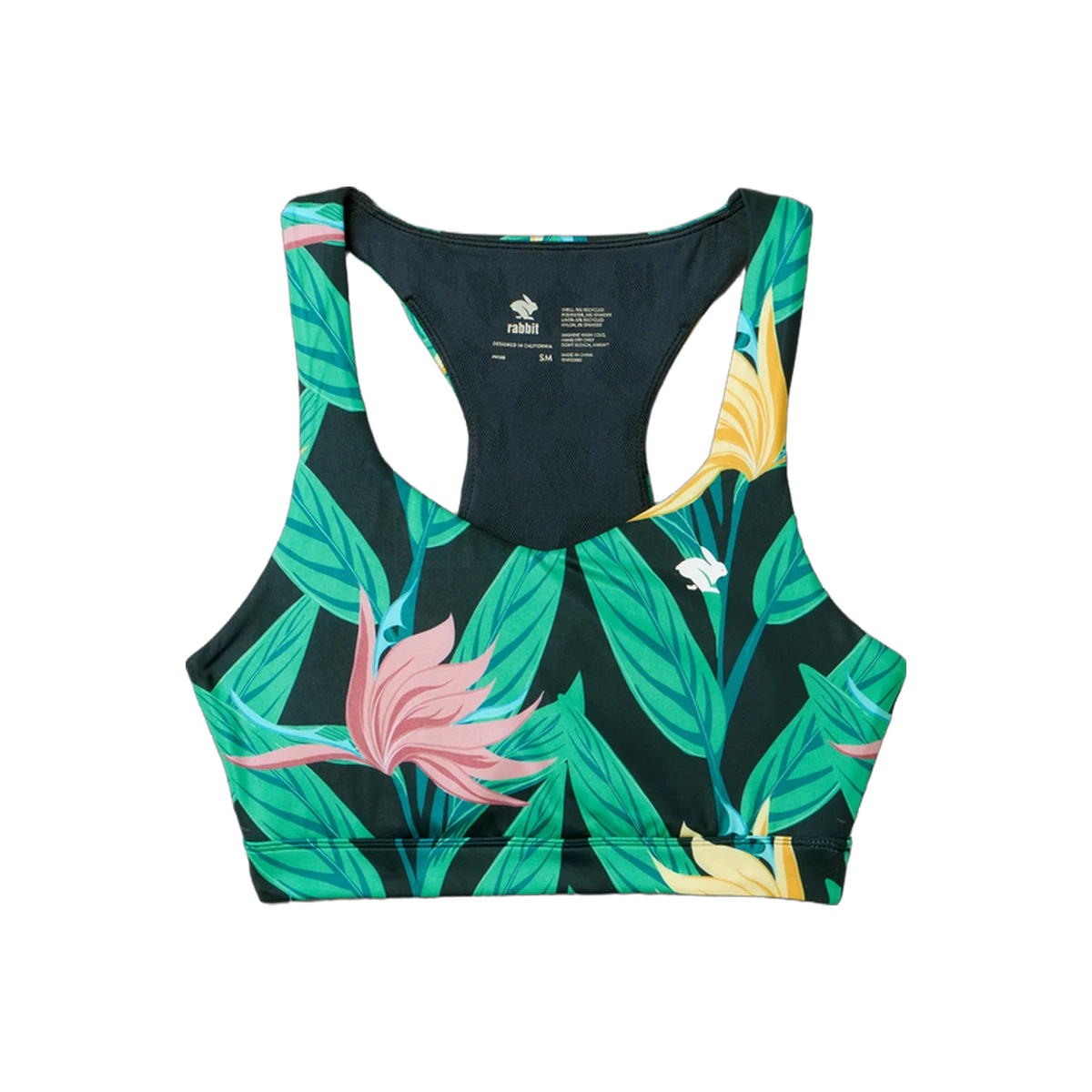 Rabbit Pocket Bra - Women's, Paradise Floral, product view