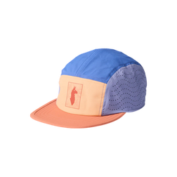 Cotopaxi Tech PLUS 5-Panel Hat, Cantaloupe/Grapefruit, product view