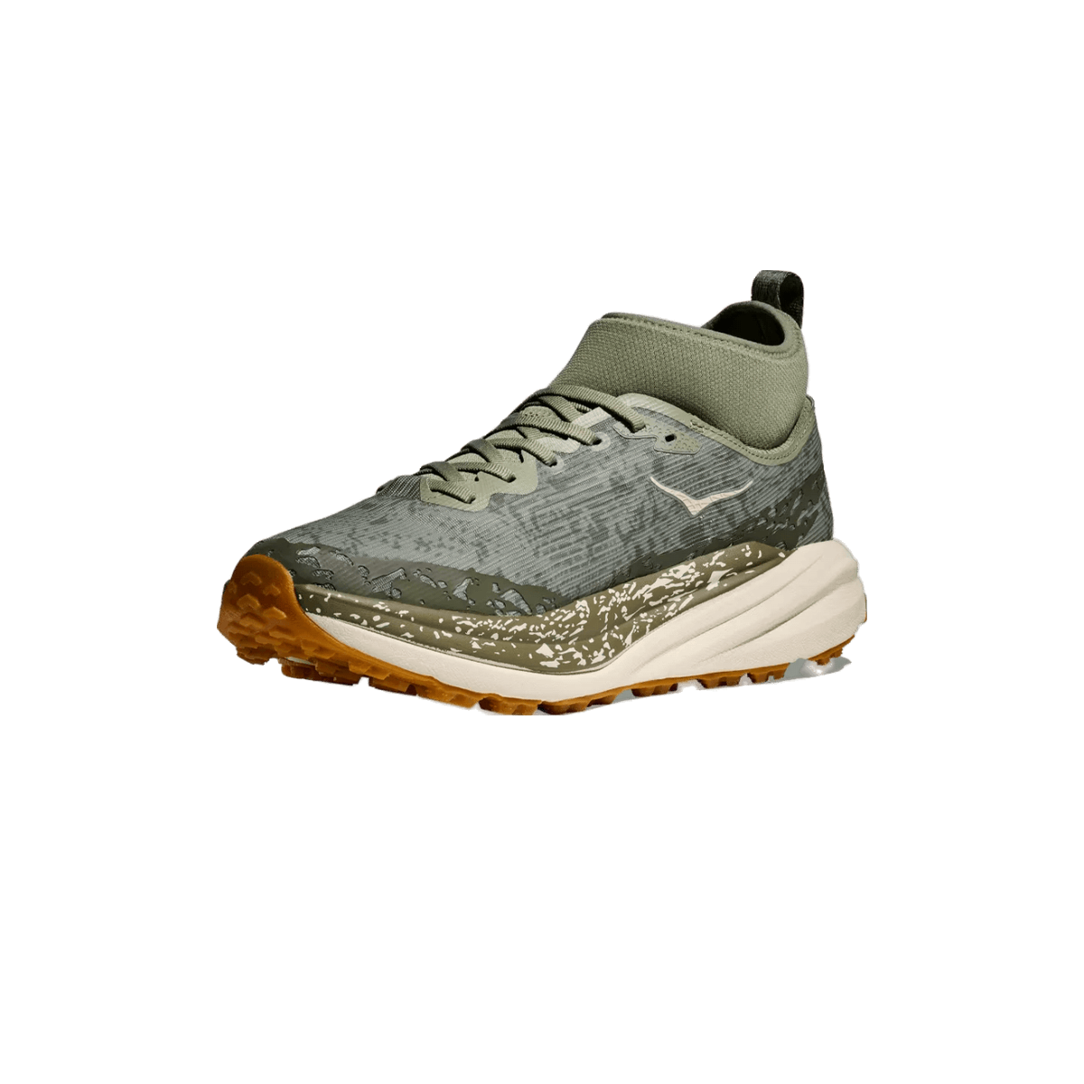 Hoka Speedgoat 6 MID GTX Waterproof Trail Running Shoes - Men's, three-quarter view