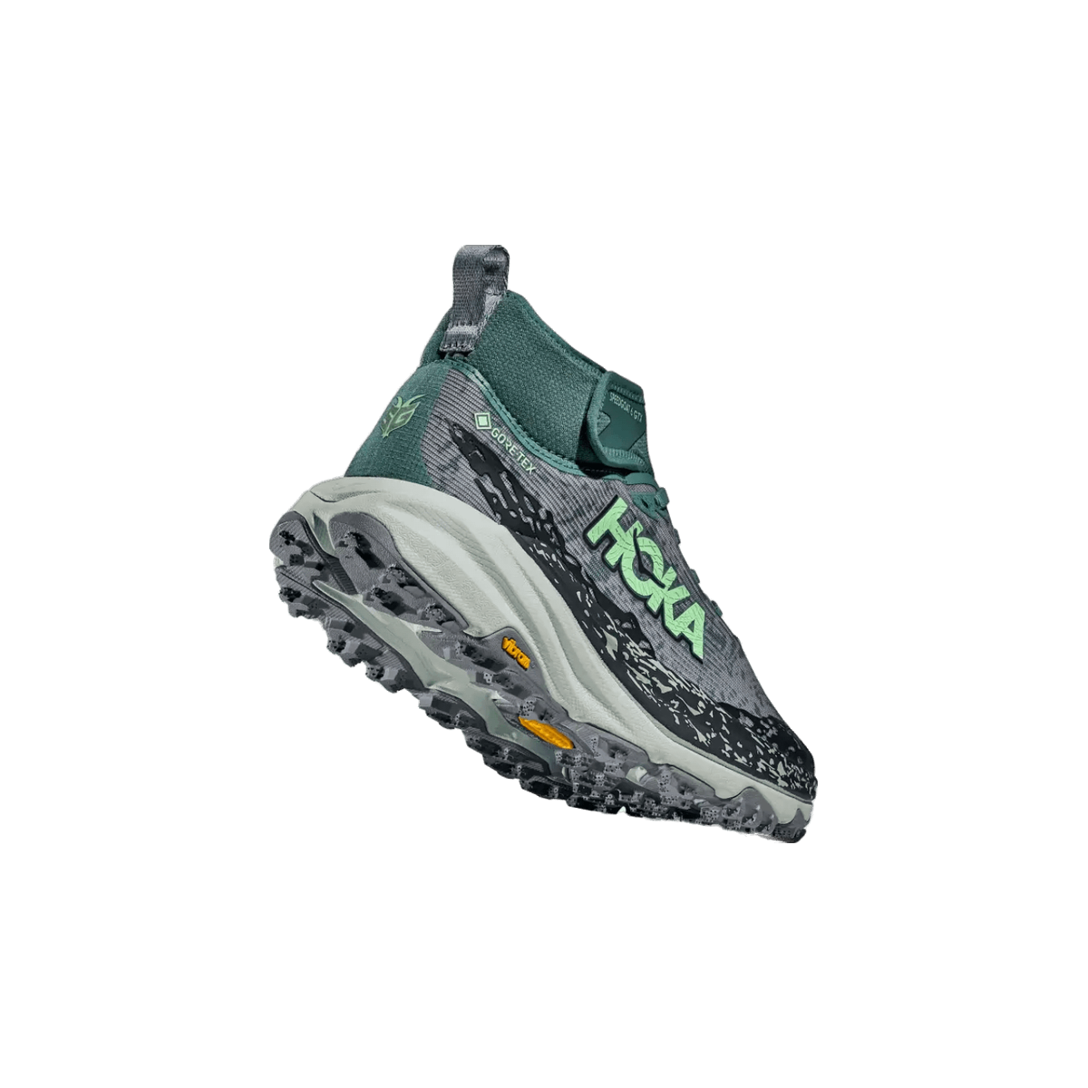 Hoka Speedgoat 6 MID GTX Waterproof Trail Running Shoes - Women's, angled view