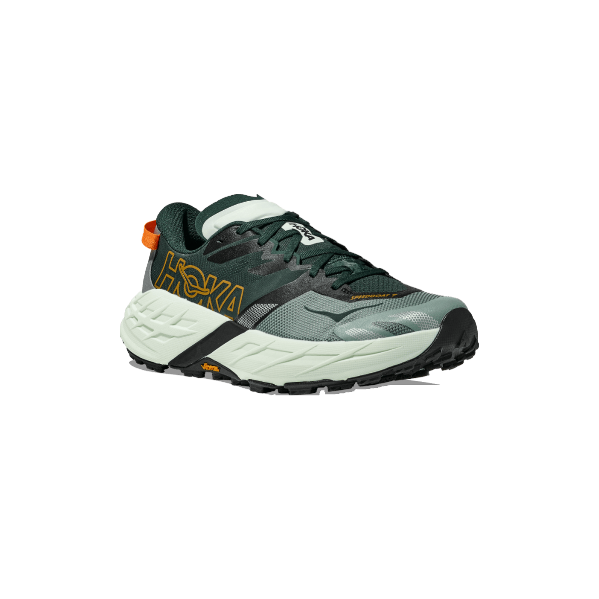 Hoka Speedgoat 7 Trail Running Shoes - Men's, three-quarter view