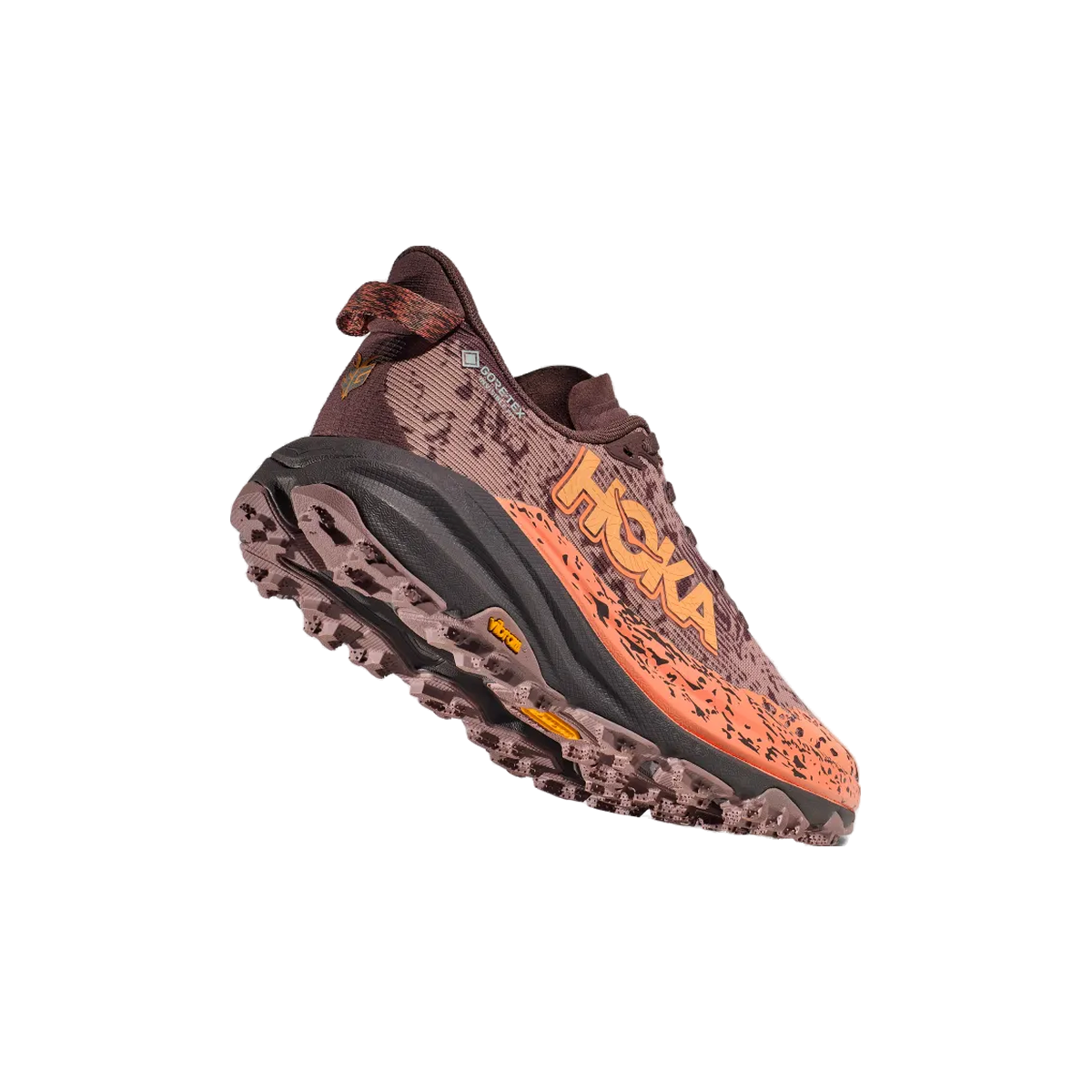 Hoka Speedgoat 6 GTX Waterproof Trail Running Shoes - Women's, angled view