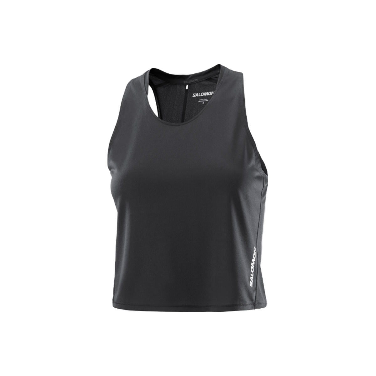 Salomon Sense Aero Short Tank Top - Women's, Deep Black, product view