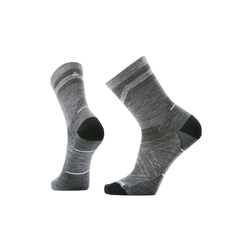 Smartwool Run Zero Cushion - Wool Mid-Crew Socks, Light Grey, sock view