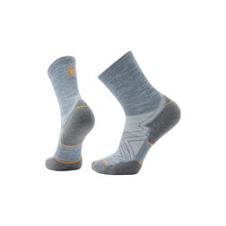 Smartwool Run Targeted Cushion - Wool Mid-Crew Socks, Pewter Blue, sock view