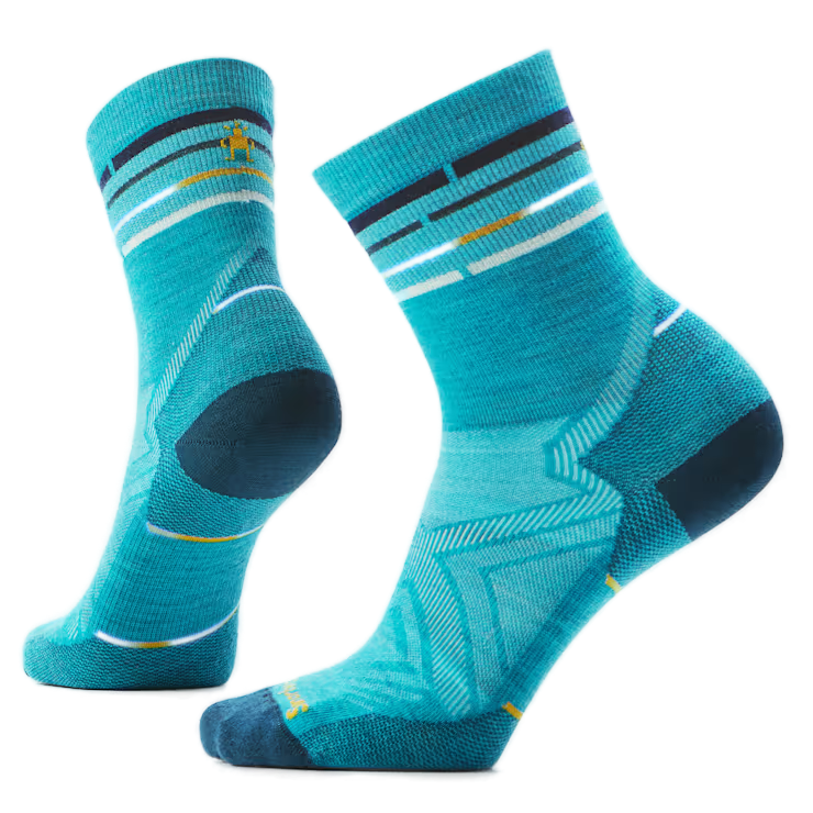Smartwool Women's Run Zero Cushion - Wool Mid-Crew Socks