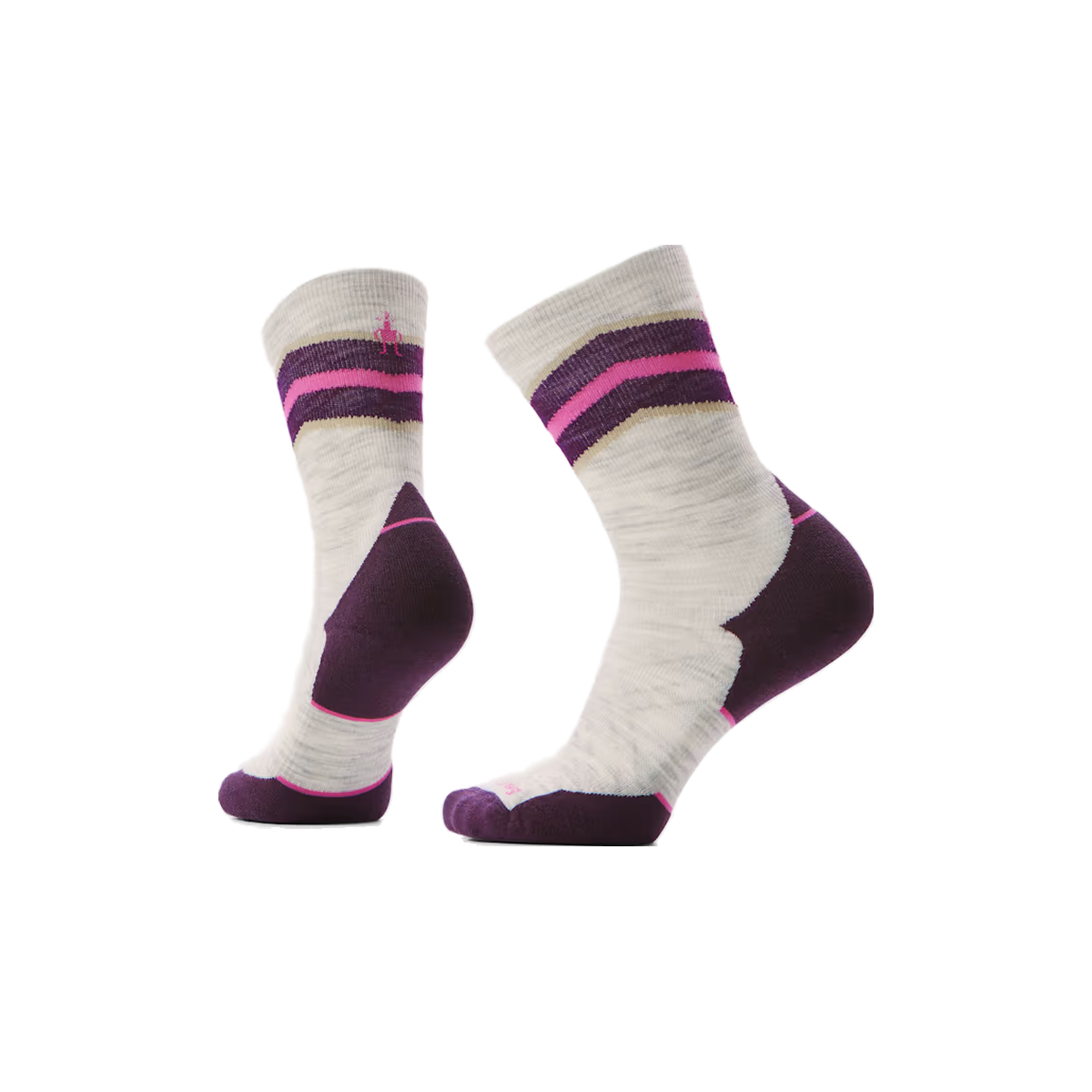 Smartwool Run Targeted Cushion - Wool Mid-Crew Socks - Women's, Ash, sock view
