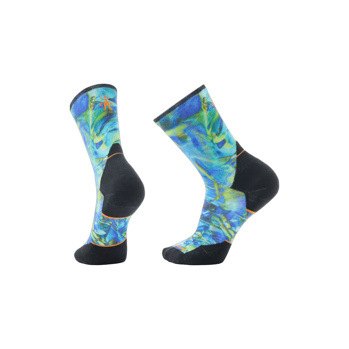 Smartwool Trail Run Targeted Cushion - Wool Crew Socks, Capri, sock view