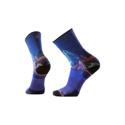 Smartwool Hike Targeted Cushion - Wool Crew Socks, Deep Navy, sock view