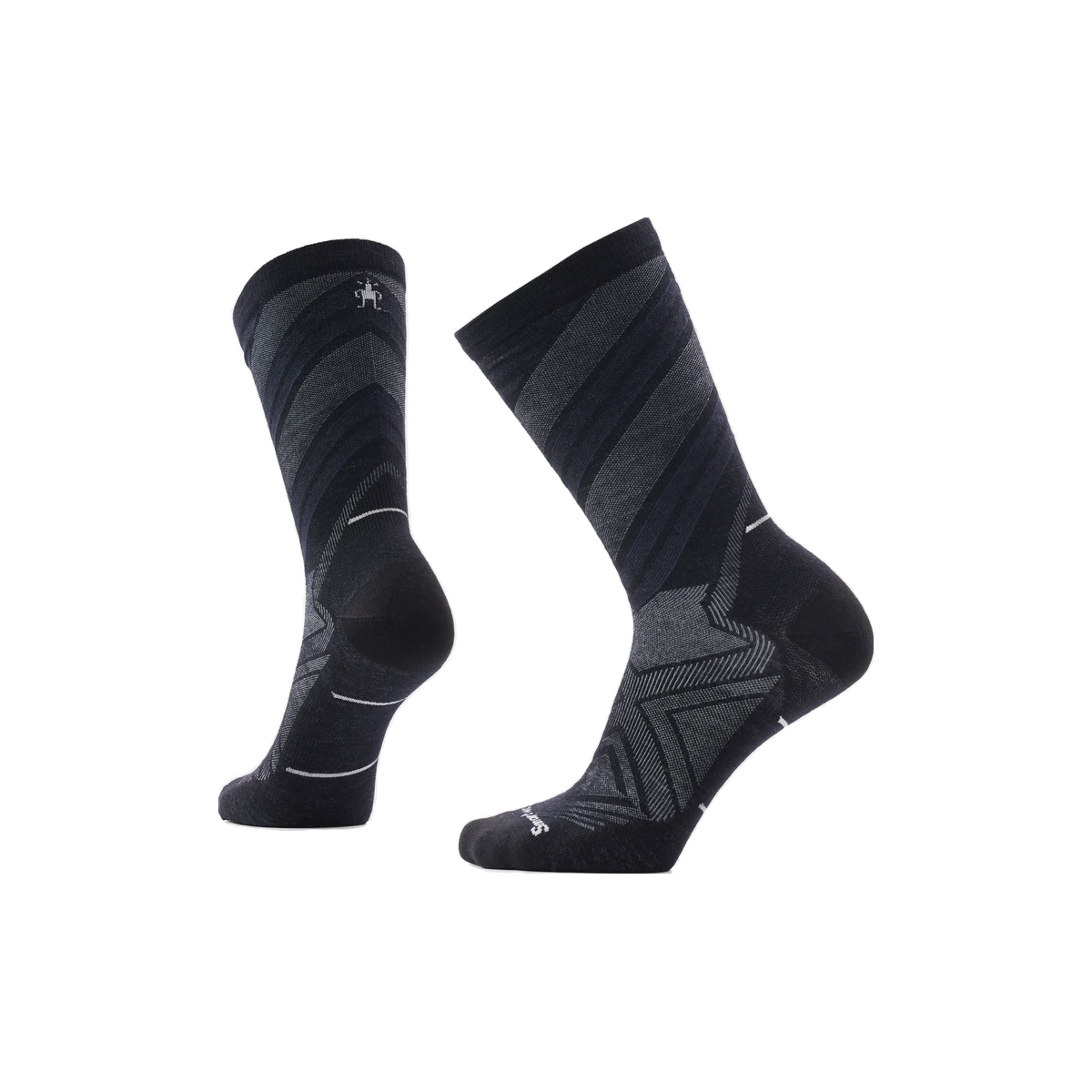Smartwool Run Zero Cushion - Wool Crew Socks, sock view