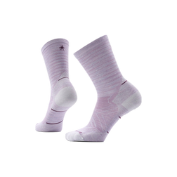 Smartwool Run Pattern Zero Cushion - Wool Crew Socks - Women's, Purple Eclipse, sock view