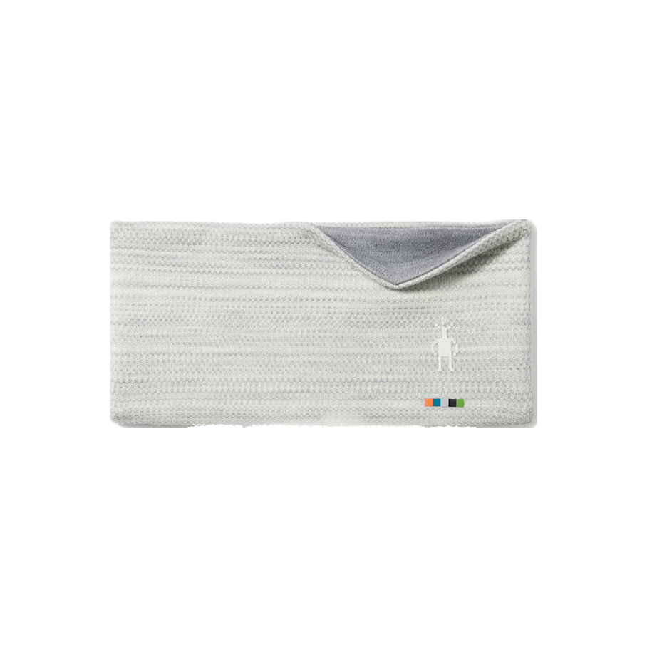 Smartwool Thermal Merino Reversible Headband, Light Gray Colour Shift, product view