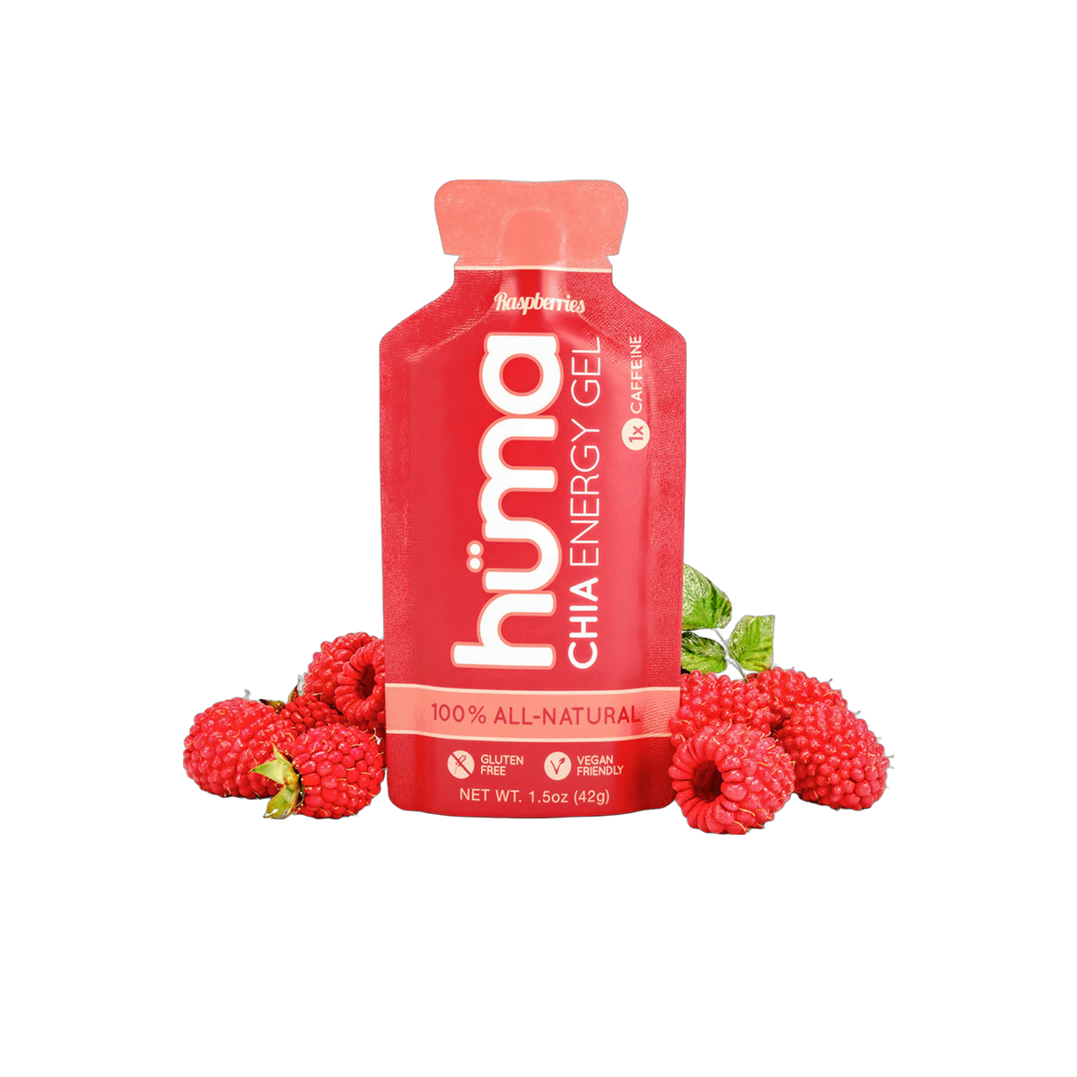 Huma Gel, Raspberries, pack view