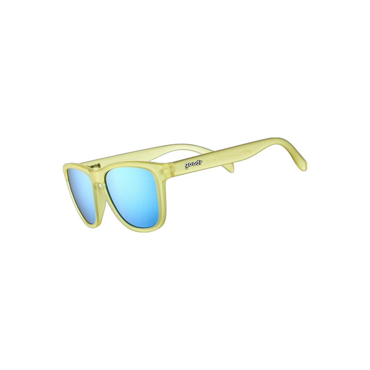 Goodr Sunglasses - OG, three-quarter view
