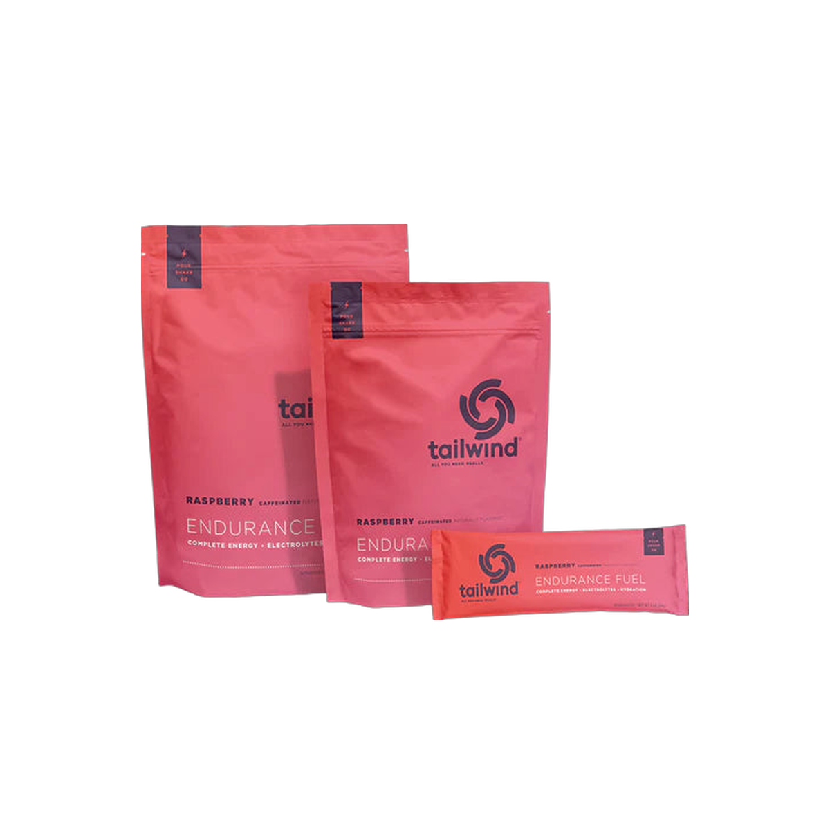 Tailwind Endurance Fuel, Raspberry (caffeine), pack view