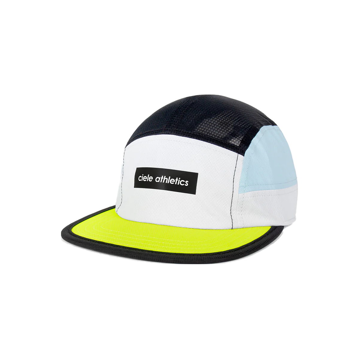 Ciele Athletics GOCap - Field - Iconic Bar, White/Black / M/L, product view