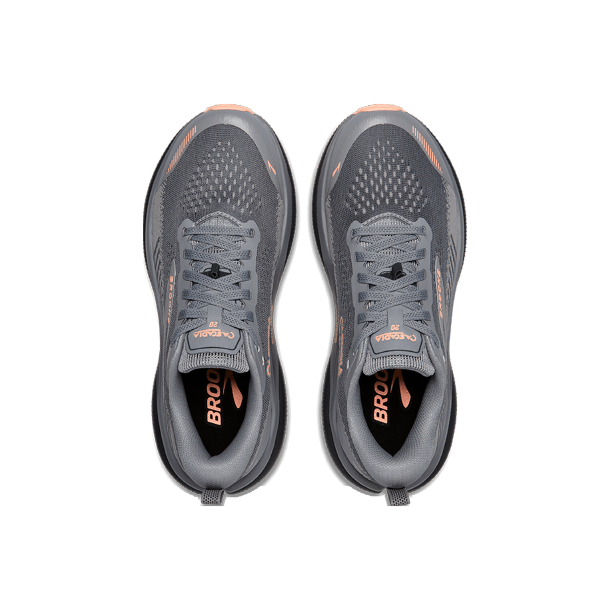 Brooks Cascadia 20 Trail Running Shoes - Women's, overhead view