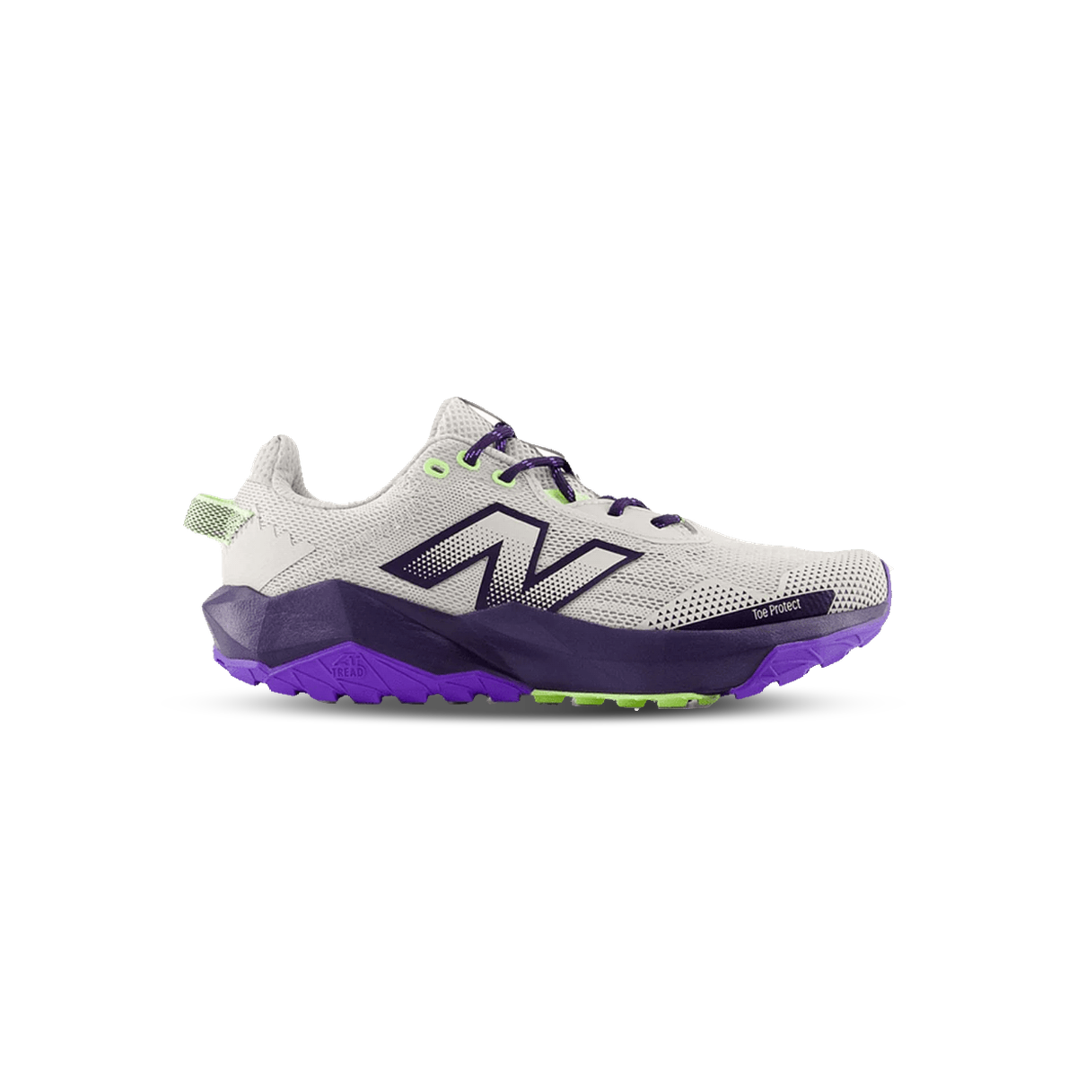 New Balance DynaSoft Nitrel v6 Youth Trail Shoes, side view