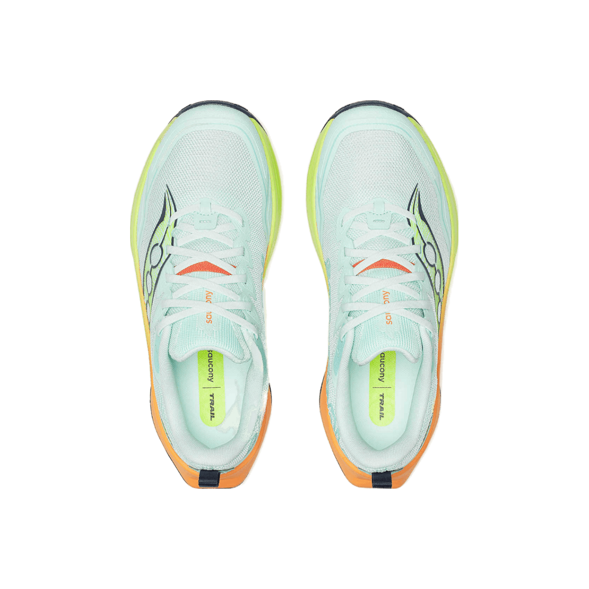 Saucony Peregrine 16 Trail Running Shoes - Women's, overhead view