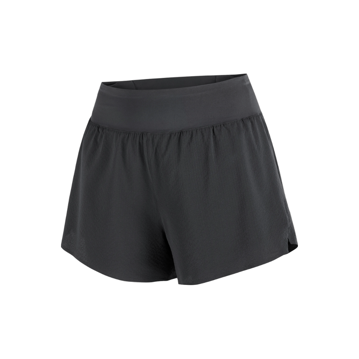 Salomon Sense Aero Stow 4" Shorts - Women's, Deep Black, product view