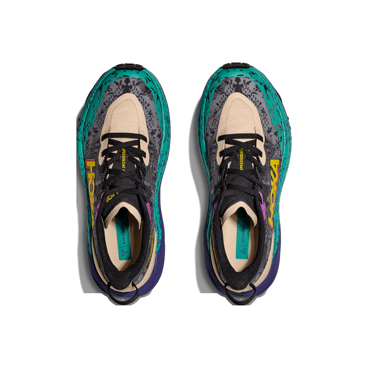 Hoka Speedgoat 6 Trail Running Shoes - Women's, overhead view