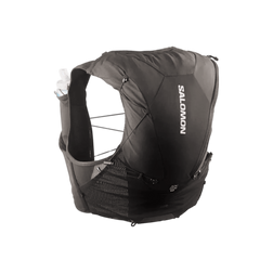 Salomon ADV Skin 12 Running Vest (with Flasks) - Unisex, Black, vest view