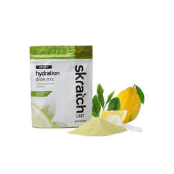 Skratch Labs Sport Hydration Mix 440g Bag, Match Green Tea & Lemon, pack view