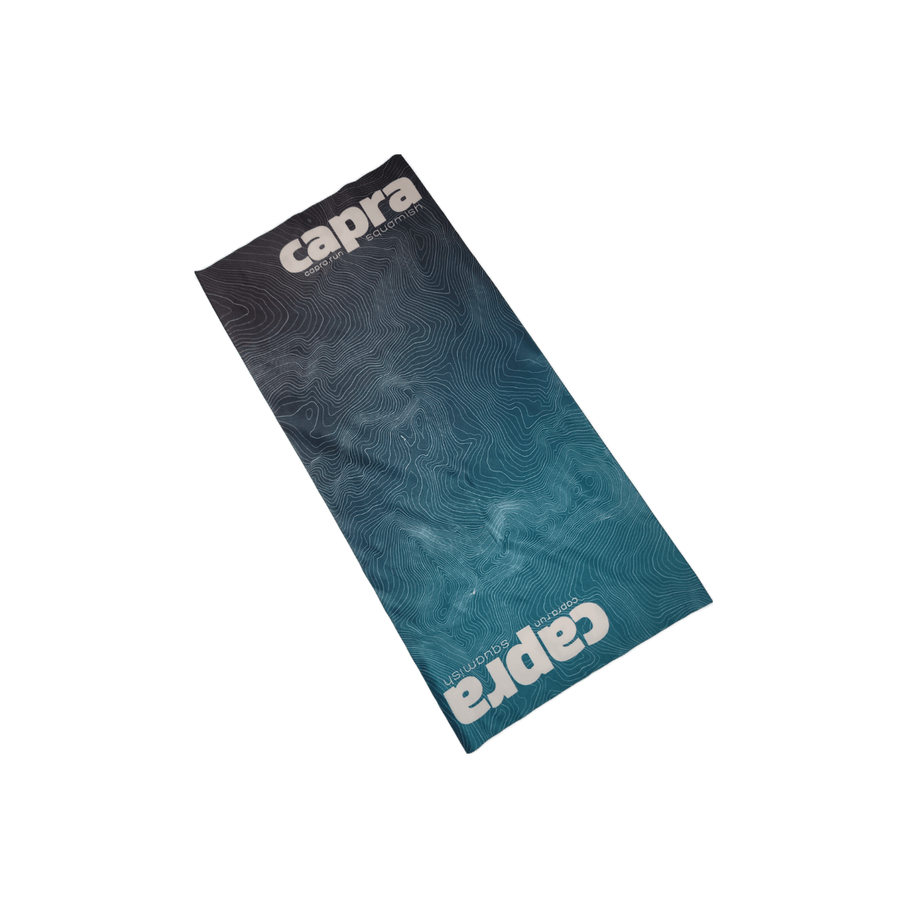 Capra Contour Neck Tube/Buff, Teal/Navy, product view