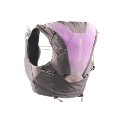 Salomon ADV Skin 12 Running Vest - Women's, Iron/Shadow Gray/Iris Orchid, vest view