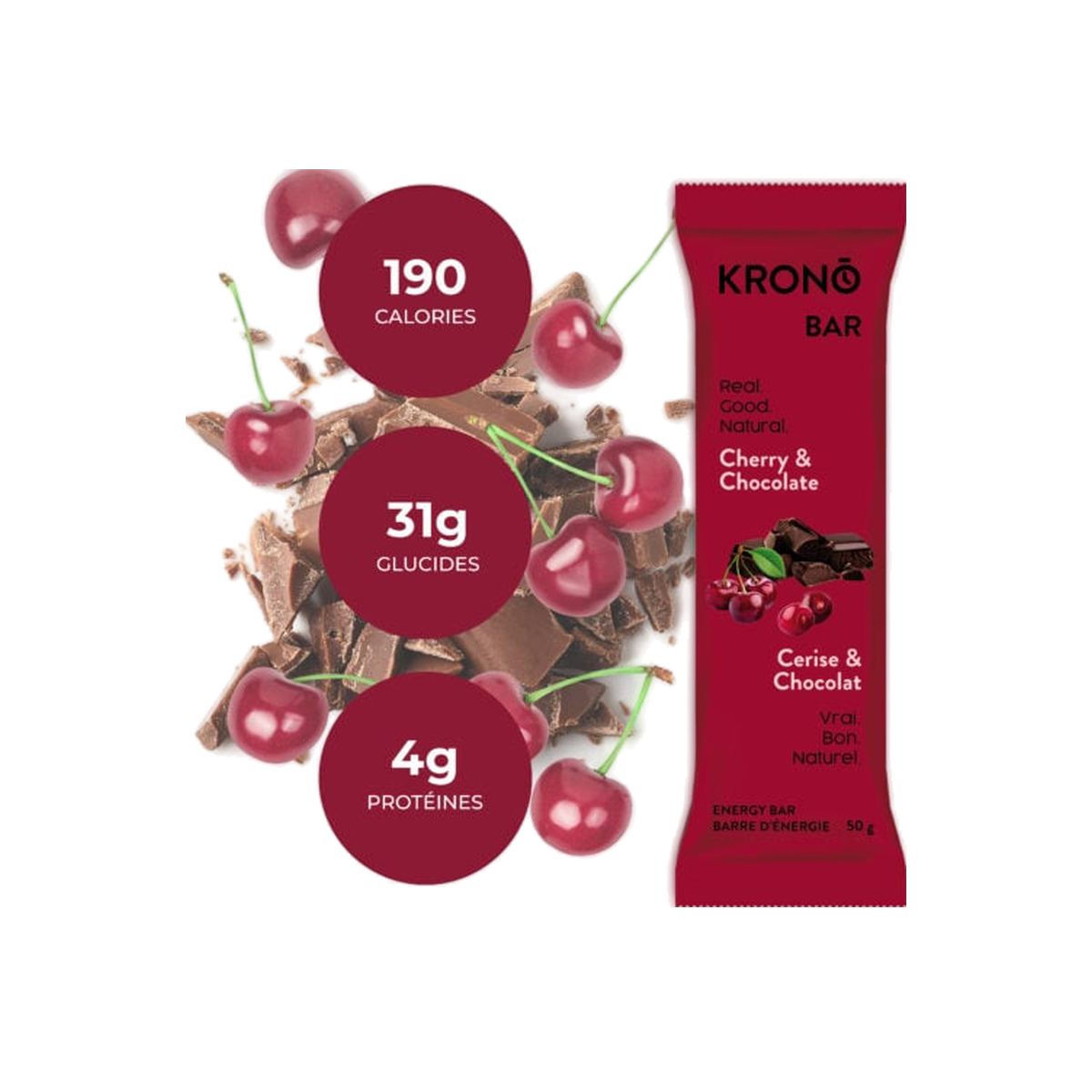 Krono Energy Bar, pack view