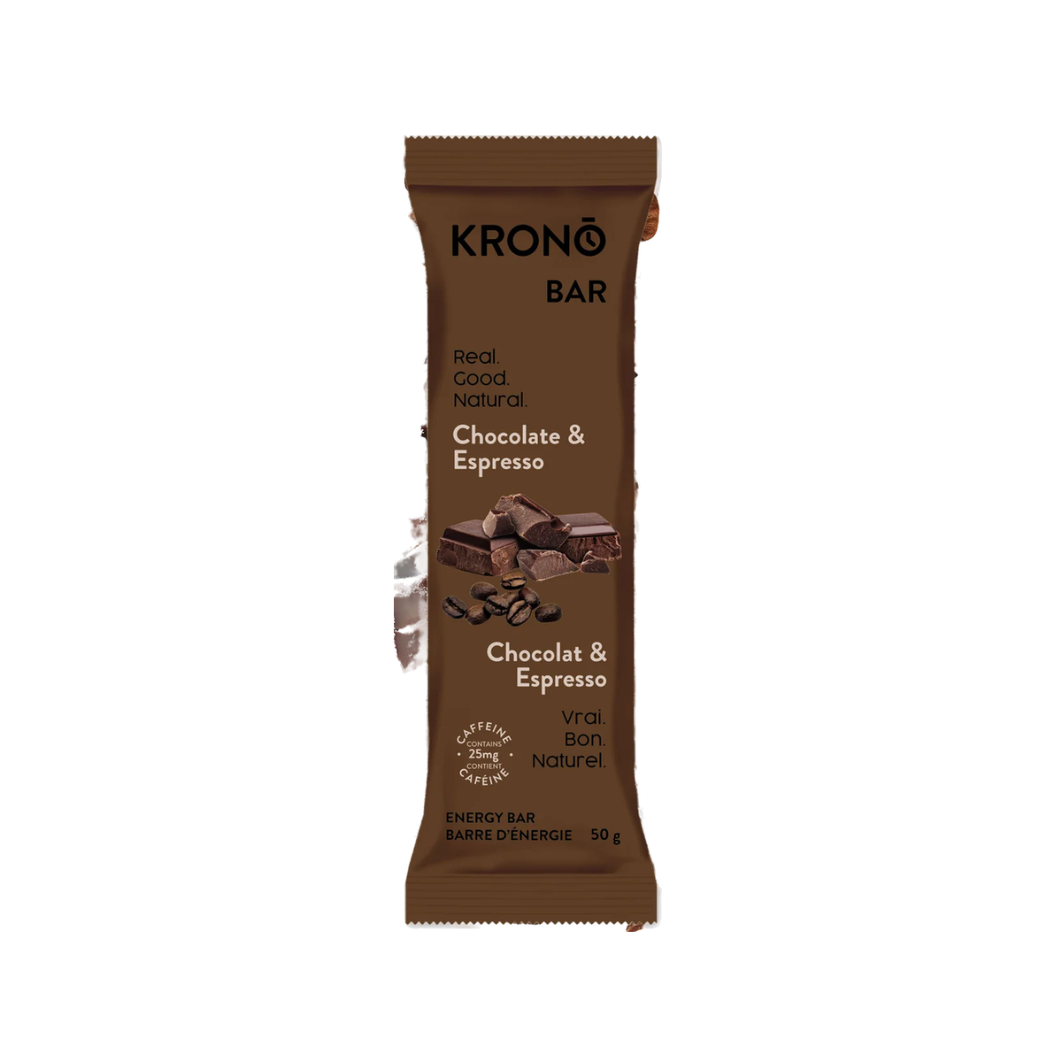 Krono Energy Bar, Chocolate Espresso, pack view