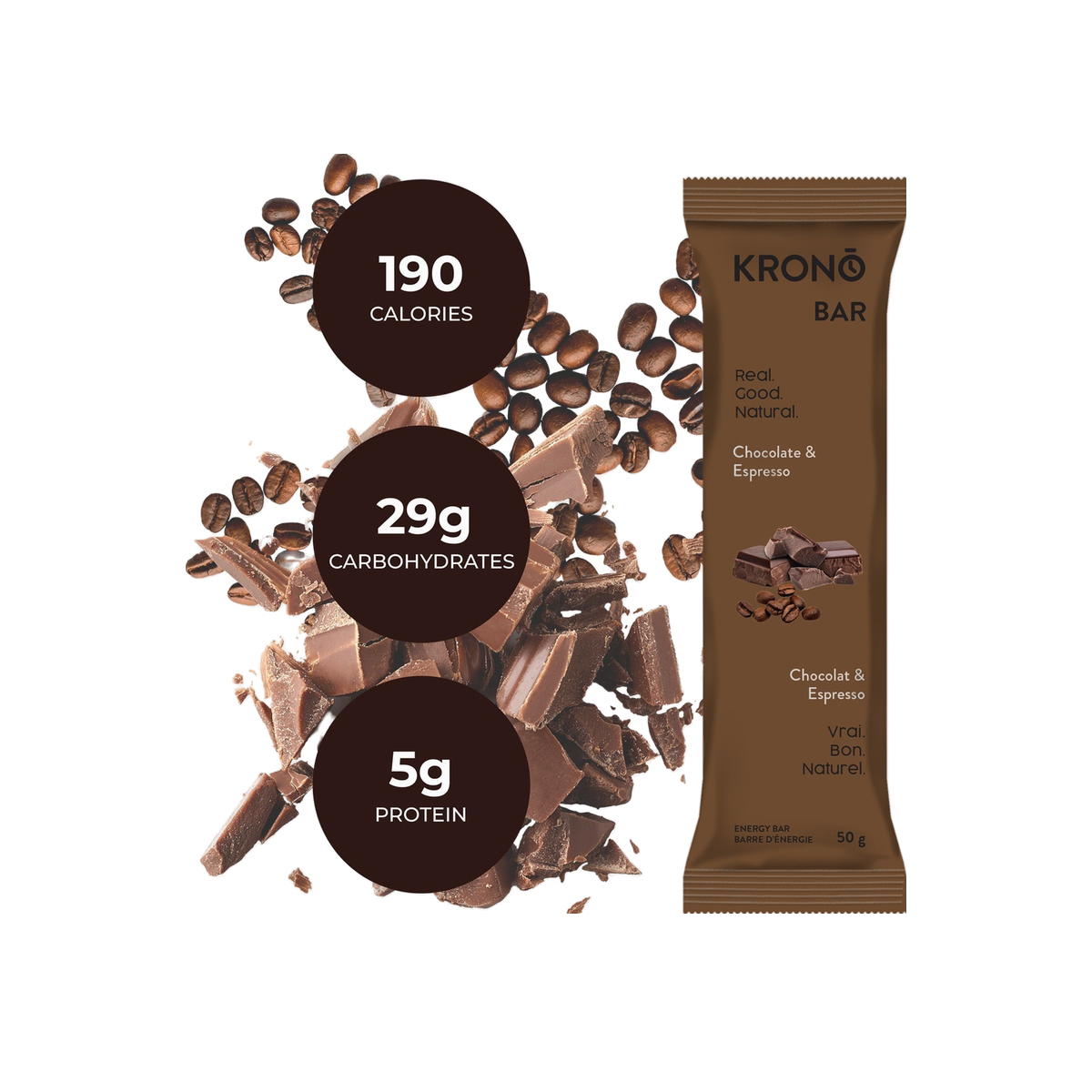 Krono Energy Bar, pack view
