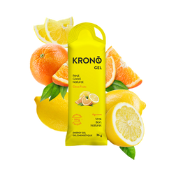 Krono Energy Gel, Citrus (with caffeine), pack view