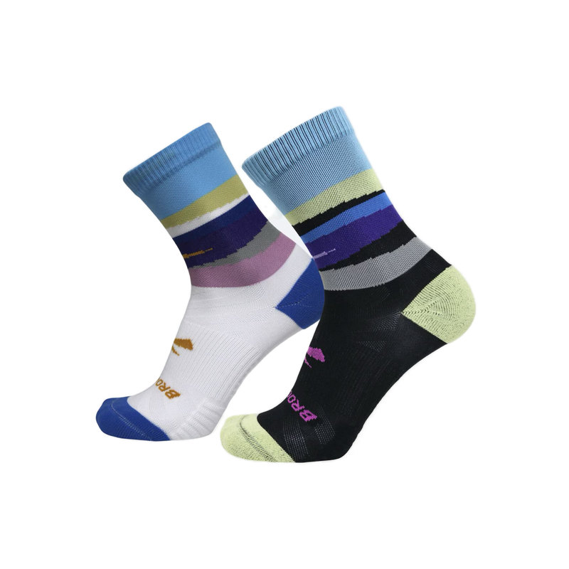 Brooks Ghost Lite Crew Socks - 2 Pack