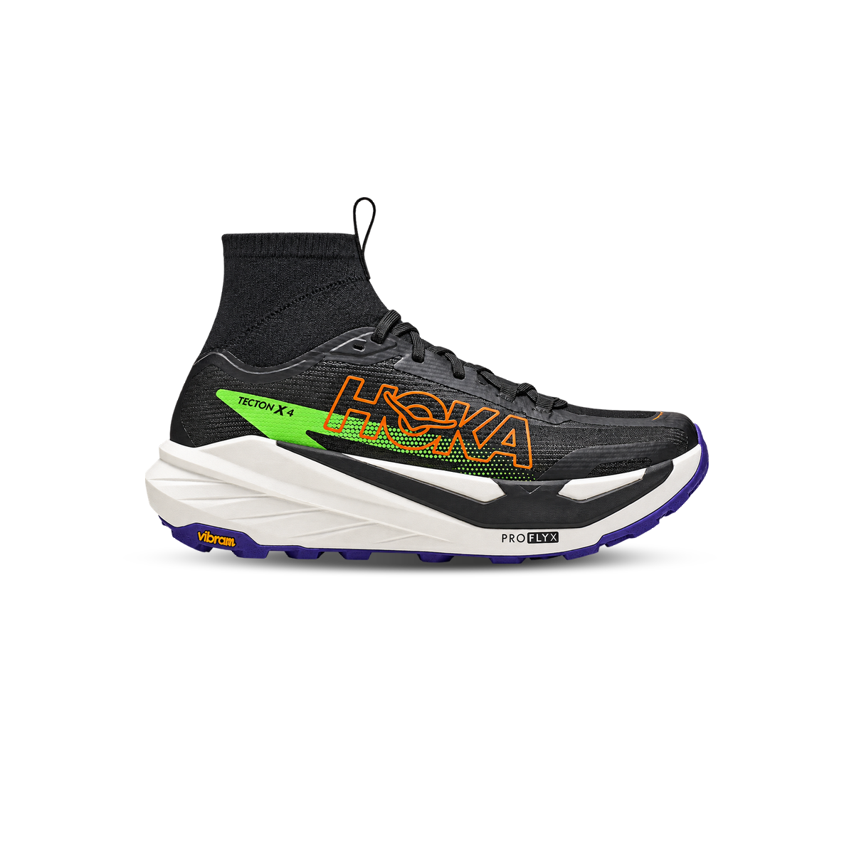Hoka Tecton X 4 Trail Running Shoes - Men's, side view