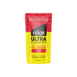 Naak Ultra Energy Drink Mix Single Serv, Watermelon, pack view