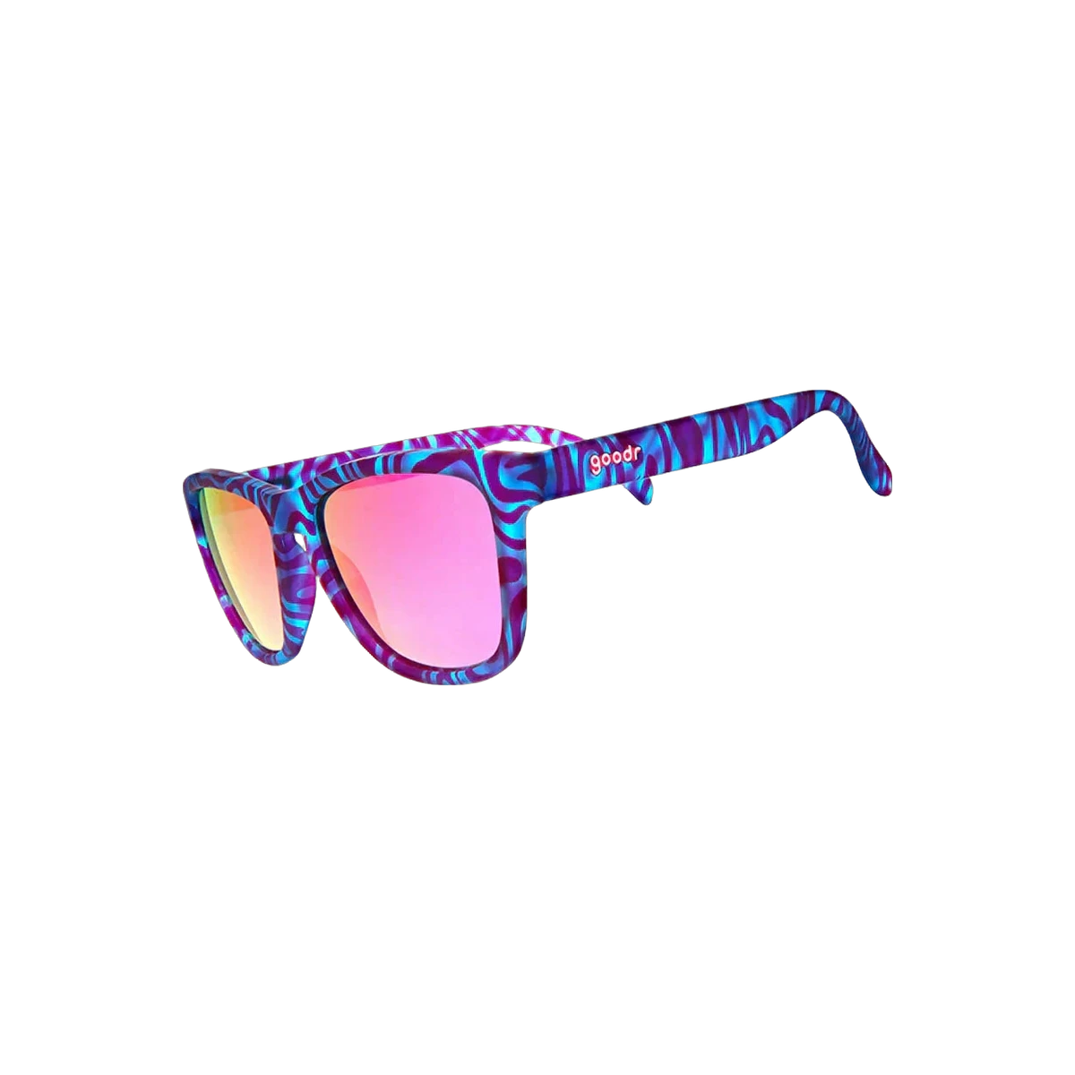 Goodr Sunglasses - OG, three-quarter view