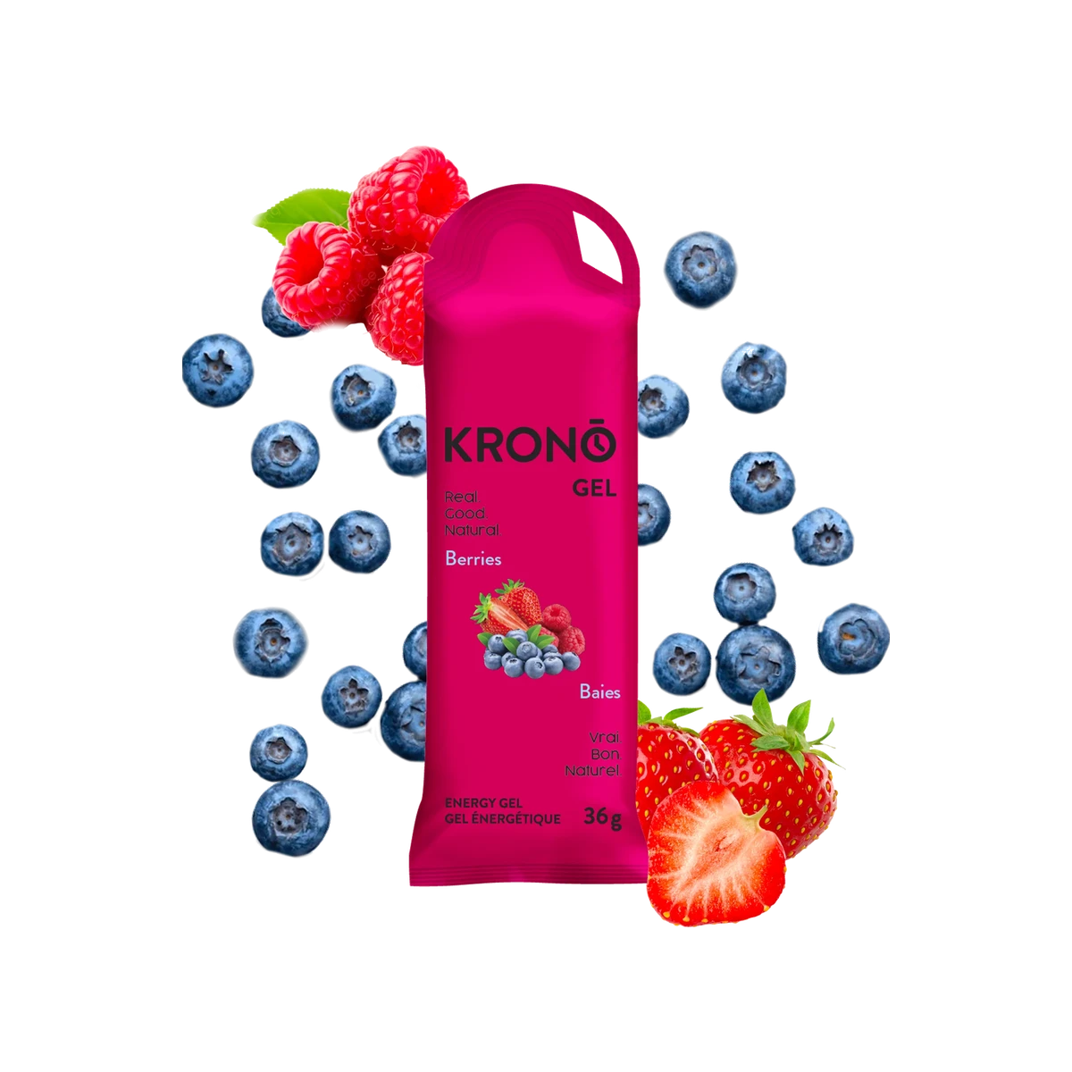 Krono Energy Gel, Wildberries, pack view