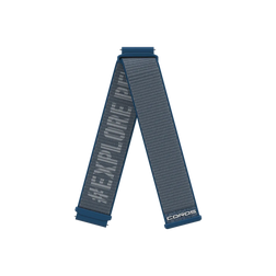 Coros Accessory watch band, Nylon - Blue, product view