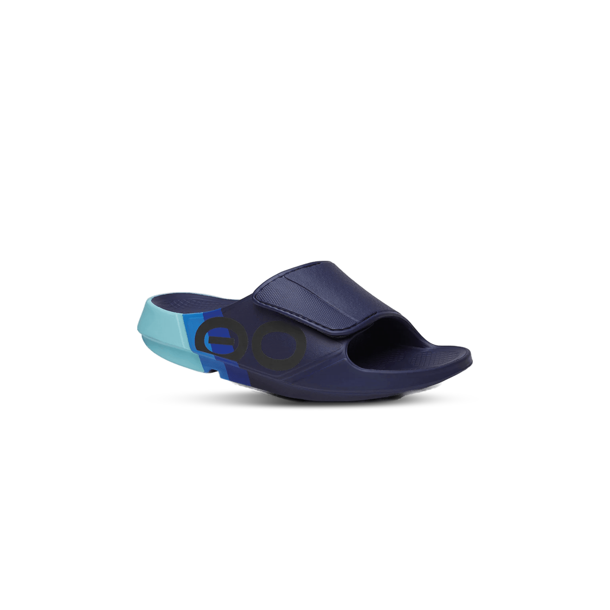 Oofos Ooahh Sport Flex Sandals, side view