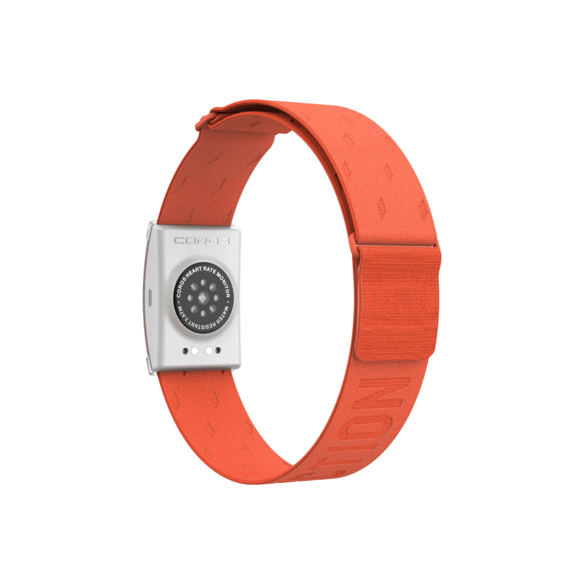 Coros Arm Band Heart Rate Monitor, Orange, product view