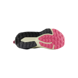 New Balance DynaSoft Nitrel v6 Bungee Lace Youth/Kids Trail Shoes, overhead view