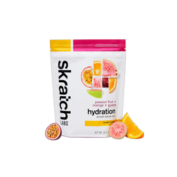 Skratch Labs Sport Hydration Mix 440g Bag, Passion Fruit & Orange & Guava, pack view