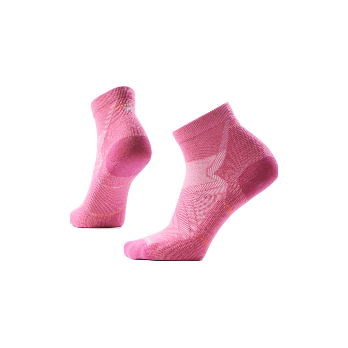 Smartwool Run Zero Cushion - Wool Ankle Socks - Women's, Garden Pink, sock view