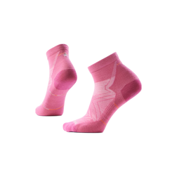 Smartwool Run Zero Cushion - Wool Ankle Socks - Women's, Garden Pink, sock view